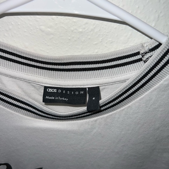 ASOS Athletics White Tank Top Size Medium - Picture 2 of 2